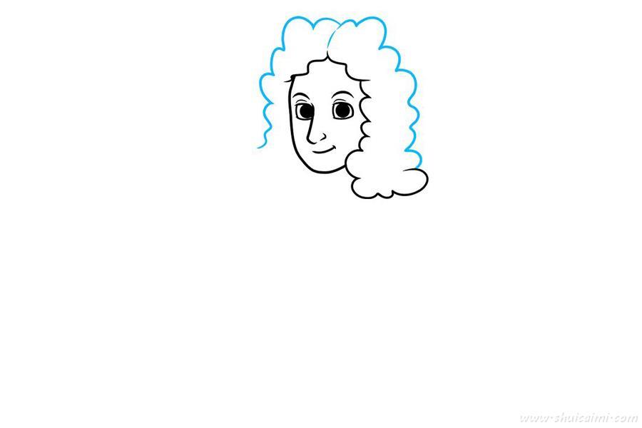 牛顿怎么画 牛顿简笔画漂亮卡通