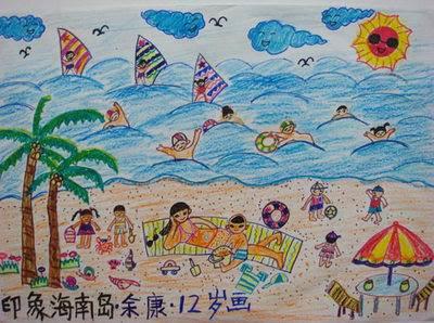 大海简笔画图片大全 大海简笔画图片大全彩色手绘