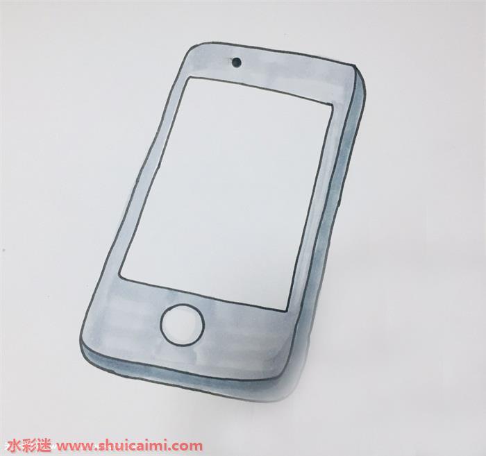 手机简笔画怎么画步骤