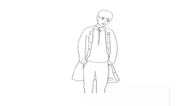 王俊凯的简笔画怎么画 王俊凯简笔画图片大全