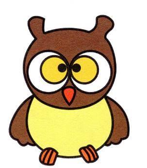 猫头鹰的简笔画图片大全 猫头鹰的简笔画图片大全可爱简单