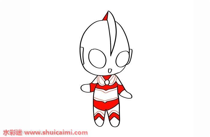 捷克奥特曼怎么画 捷克奥特曼简笔画图片大全