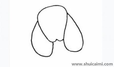 贵宾犬儿童简笔画