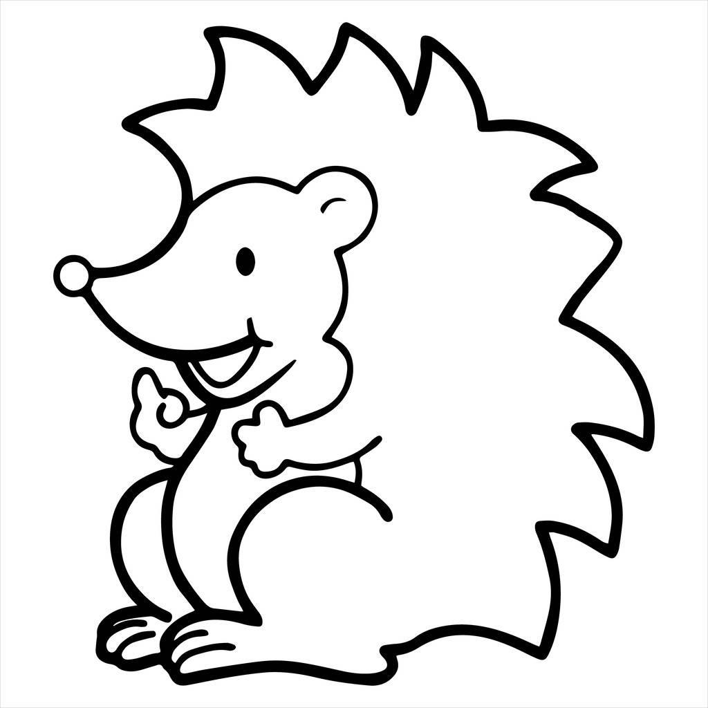 小刺猬简笔画图片大全 小刺猬简笔画图片大全大图