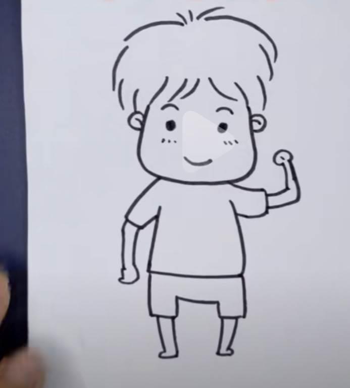 人的简笔画 人的简笔画简单又好看