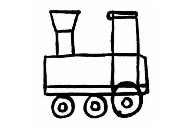 火车的简笔画图片大全 火车的简笔画图片大全简单漂亮
