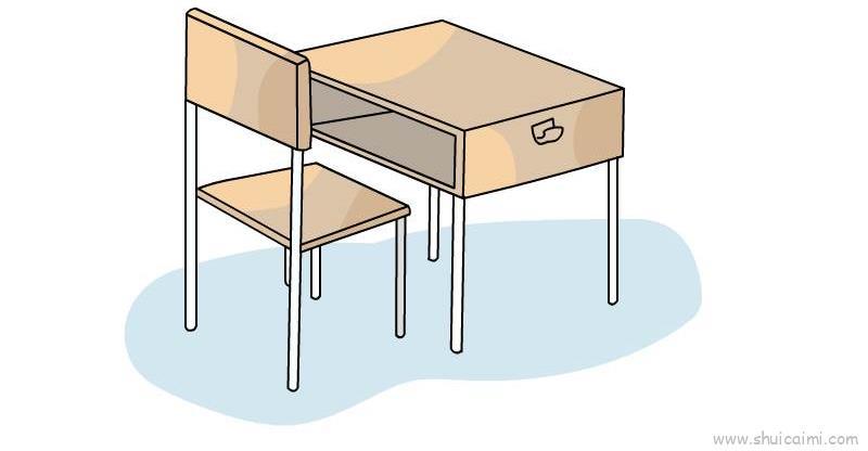 学校教室儿童画怎么画 学校教室简笔画图片