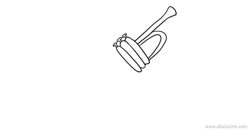 小号儿童画怎么画 小号简笔画顺序