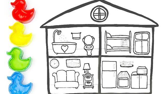房子的简笔画 房子的简笔画儿童画