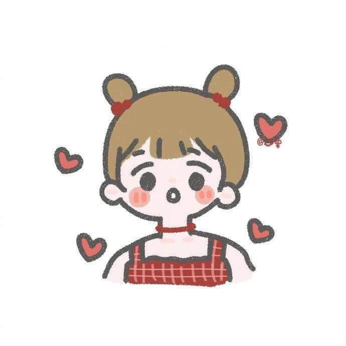 小女孩头像简笔画 小女孩头像简笔画图片大全可爱