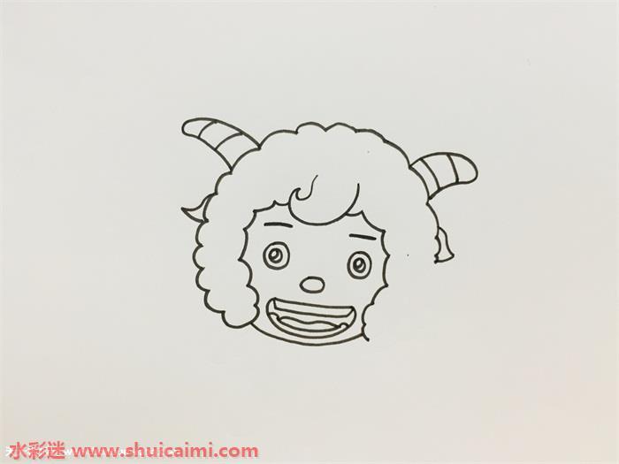 卡通可爱的喜羊羊怎么画 喜羊羊简笔画教程