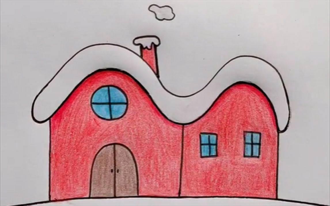 房子的简笔画 房子的简笔画儿童画