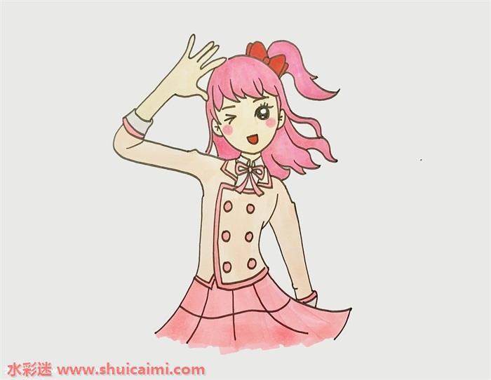 菲梦少女怎么画 菲梦少女简笔画图片大全