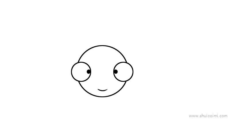 蝌蚪儿童画怎么画 蝌蚪简笔画图片