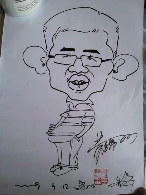 华罗庚简笔画 华罗庚简笔画卡通