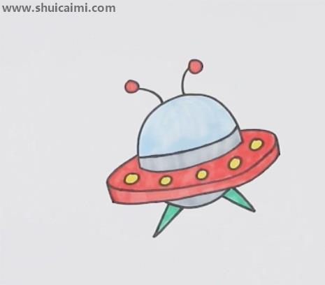 宇宙飞船简笔画怎么画 宇宙飞船简笔画好看