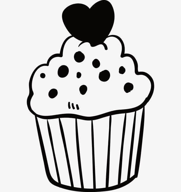 甜品简笔画 甜品简笔画图片