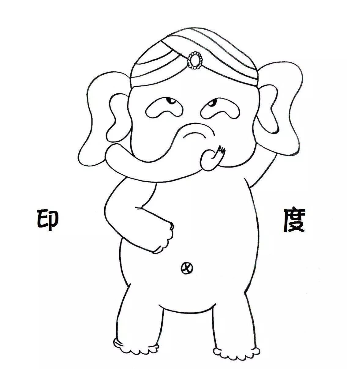 土地神简笔画怎么画 土地神简笔画怎么画图片