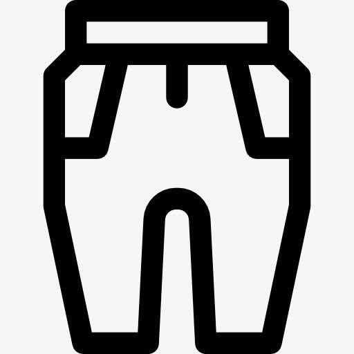裤子简笔画图片大全 裤子简笔画图片大全彩色