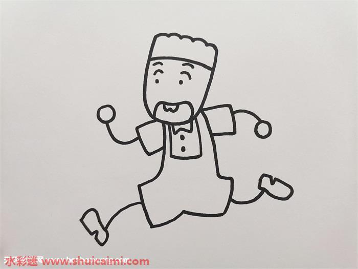 姜小牙怎么画 姜小牙简笔画步骤