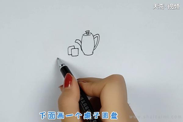 桌子简笔画怎么画 桌子简笔画图片