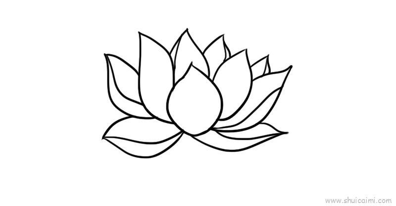 花瓣儿童画怎么画 花瓣简笔画图片大全