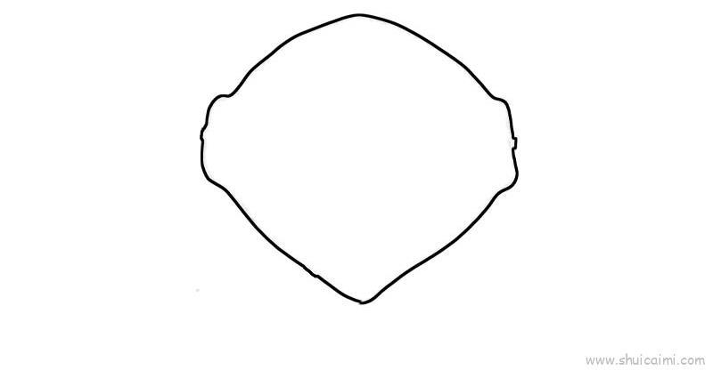 n95口罩儿童画怎么画 n95口罩简笔画教程步骤