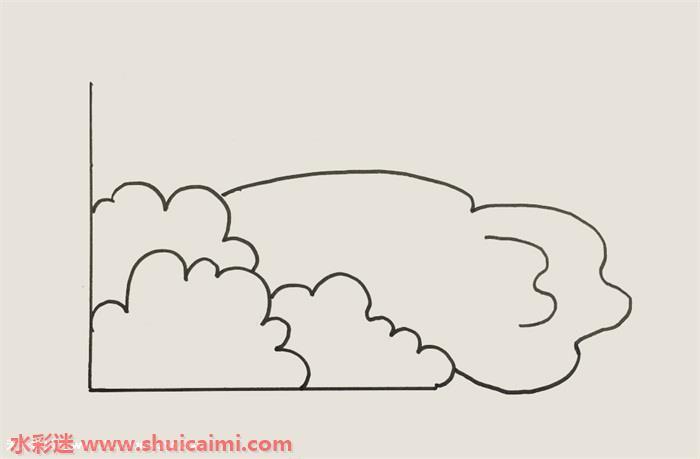 泥塘怎么画 泥塘简笔画简单又漂亮彩色