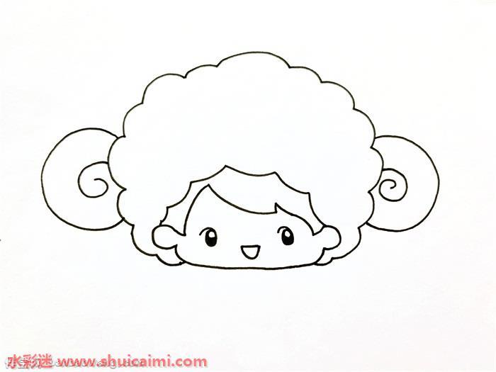 白羊座娃娃怎么画 白羊座娃娃简笔画漂亮