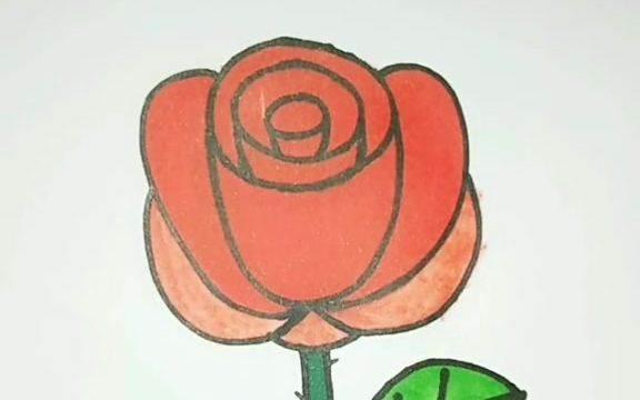 玫瑰花怎么画 玫瑰花怎么画最好看