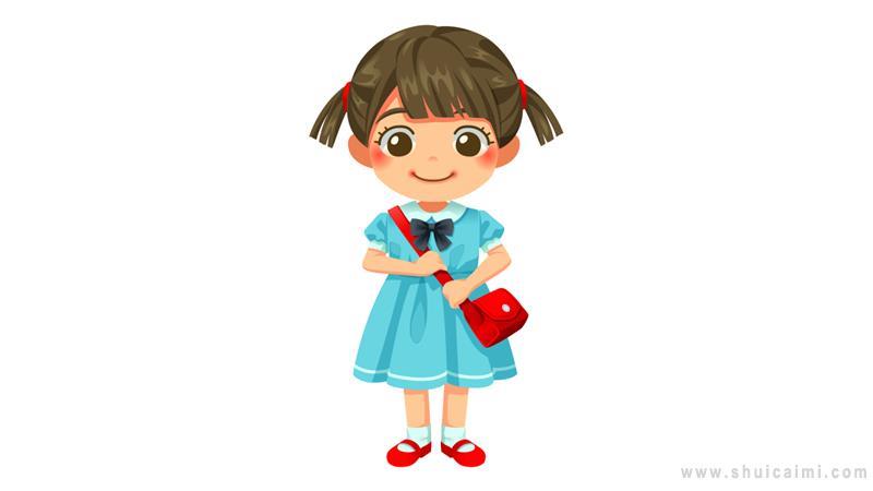 小姑娘简笔画怎么画 小姑娘简笔画简单又好看