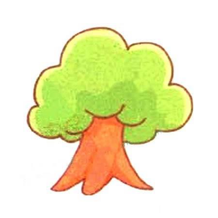 树的简笔画 树的简笔画大树