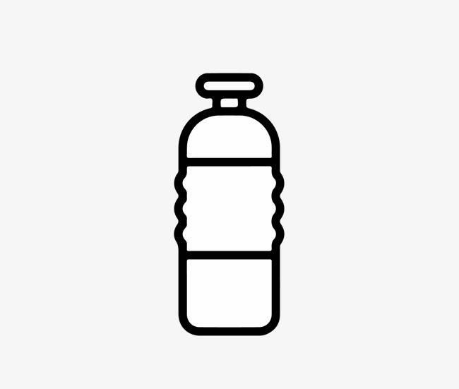 矿泉水简笔画 矿泉水简笔画可爱