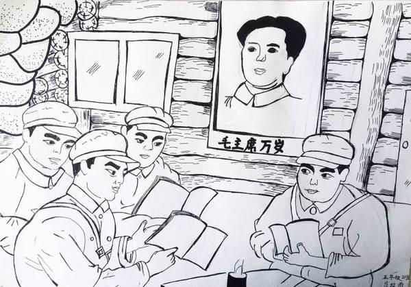 革命英雄简笔画 关于革命英雄简笔画