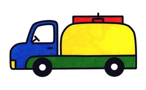 洒水车简笔画 洒水车简笔画儿童画