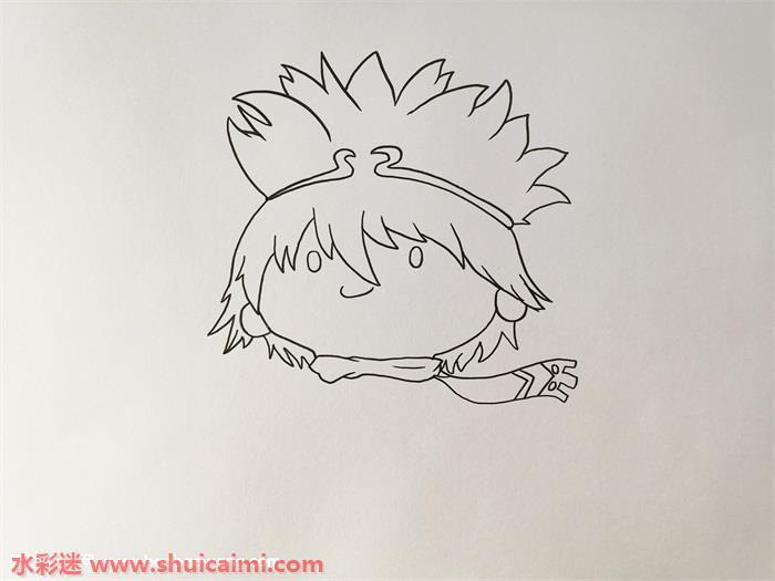 嘉德罗斯怎么画 嘉德罗斯简笔画漂亮