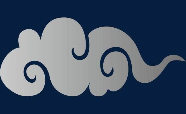 筋斗云简笔画 孙悟空驾筋斗云简笔画