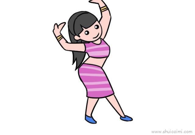 佤族服饰儿童画怎么画 佤族服饰简笔画好看