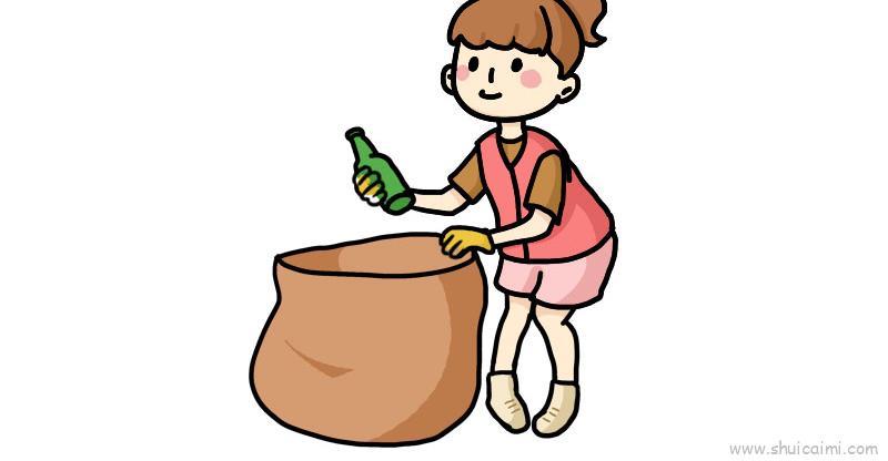 环境日儿童画怎么画 环境日简笔画简单又好看