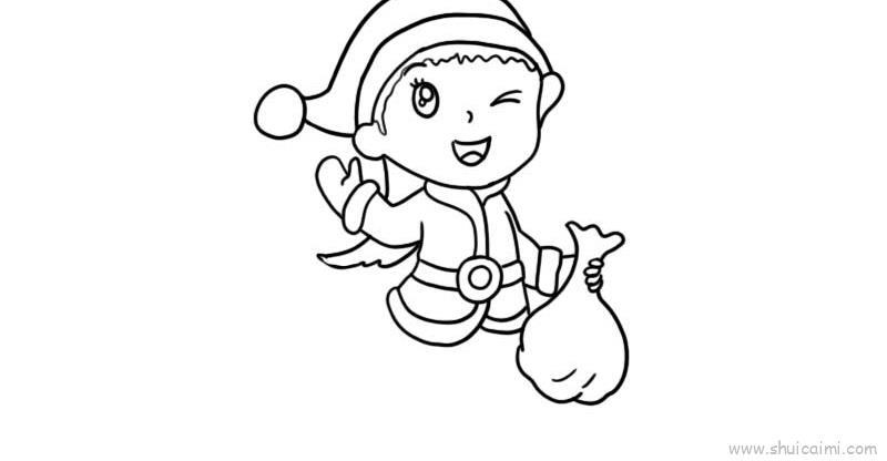 圣诞节儿童画怎么画 圣诞节简笔画好看