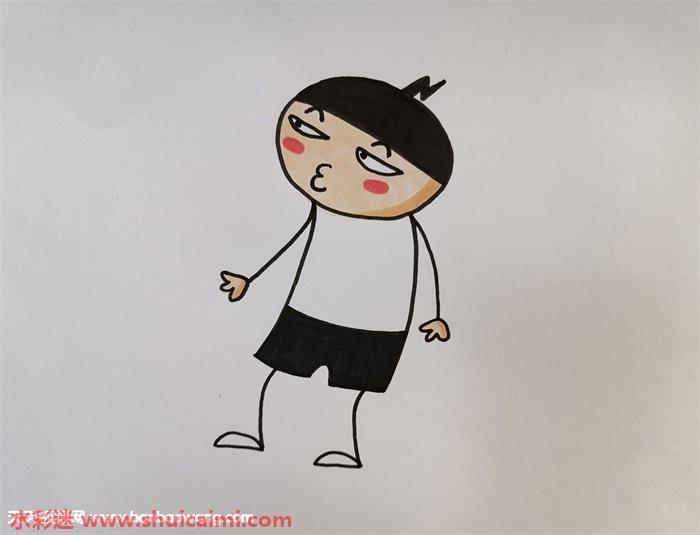 米小圈怎么画 米小圈简笔画漂亮