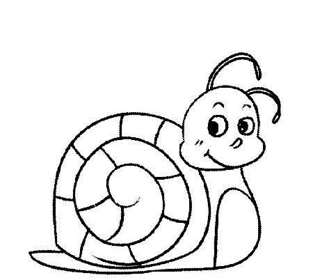 小蜗牛简笔画图片大全 小蜗牛简笔画图片大全彩色