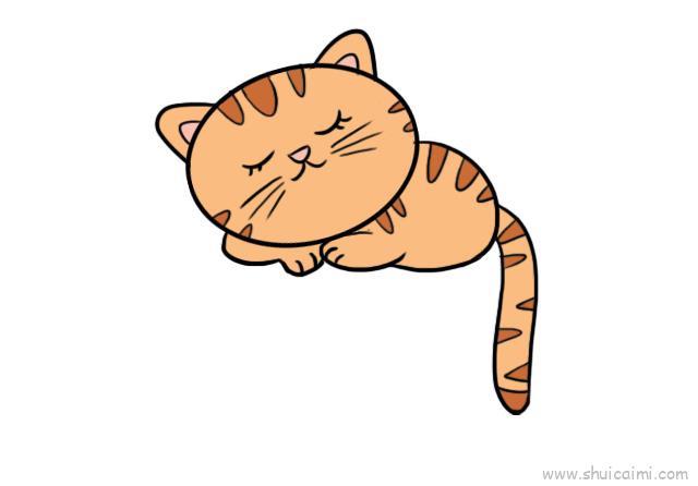 小猫咪儿童画怎么画 小猫咪简笔画图片