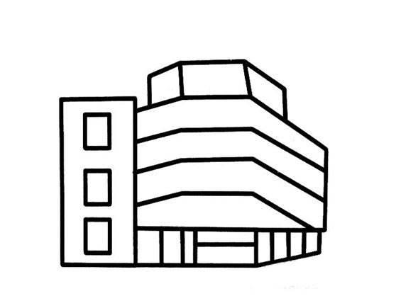 图书馆简笔画 图书馆简笔画儿童画