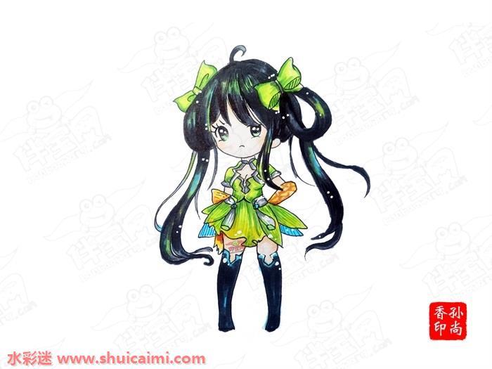 王者荣耀q版人物怎么画 王者荣耀q版人物简笔画步骤