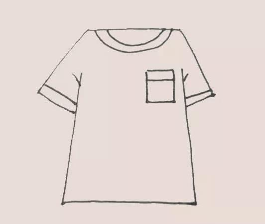t恤简笔画 t恤简笔画儿童