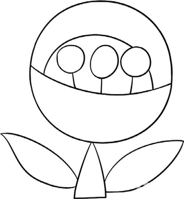 纯洁的百合花简笔画怎么画 纯洁的百合花简笔画顺序