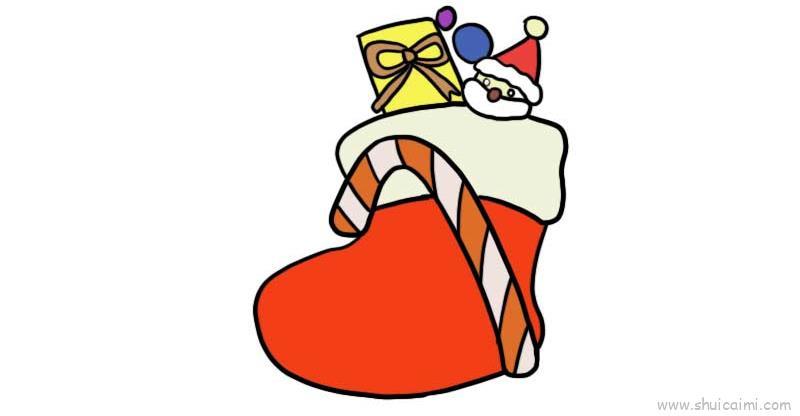 装满礼物儿童画怎么画 装满礼物简笔画步骤