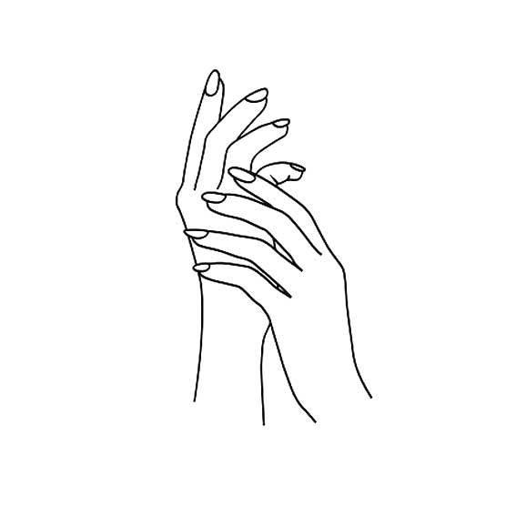 手简笔画 手简笔画图片大全