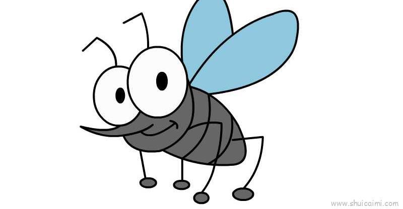 蚊子可爱儿童画怎么画 蚊子可爱简笔画简单又好看